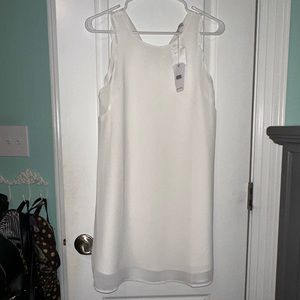White Flowy Dress